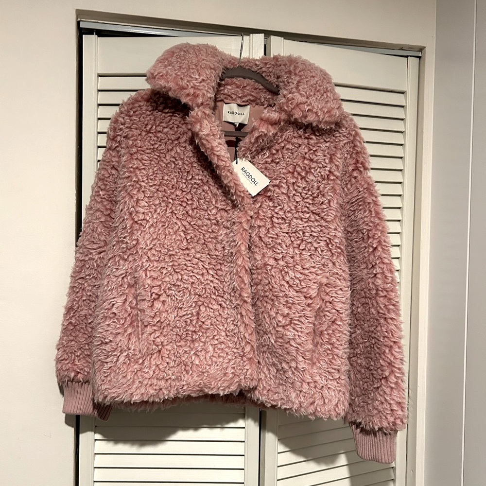 *NWT* Ragdoll LA teddy coat -